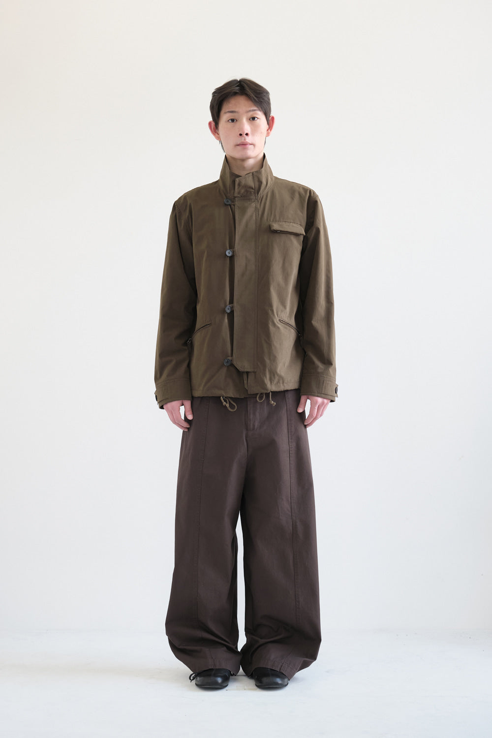 Hatchingroom - Regular Parka (Dark Khaki) product image 3 | TRAB K-Fashion Australia