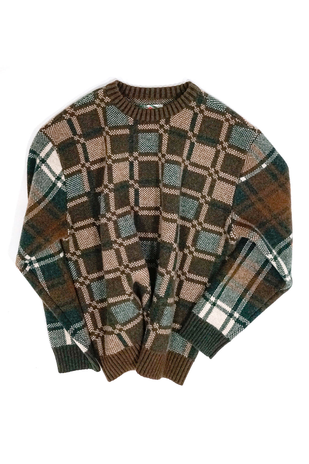 Ioedle - Checked Knit Pullover (OC) product image 1 | TRAB K-Fashion Australia