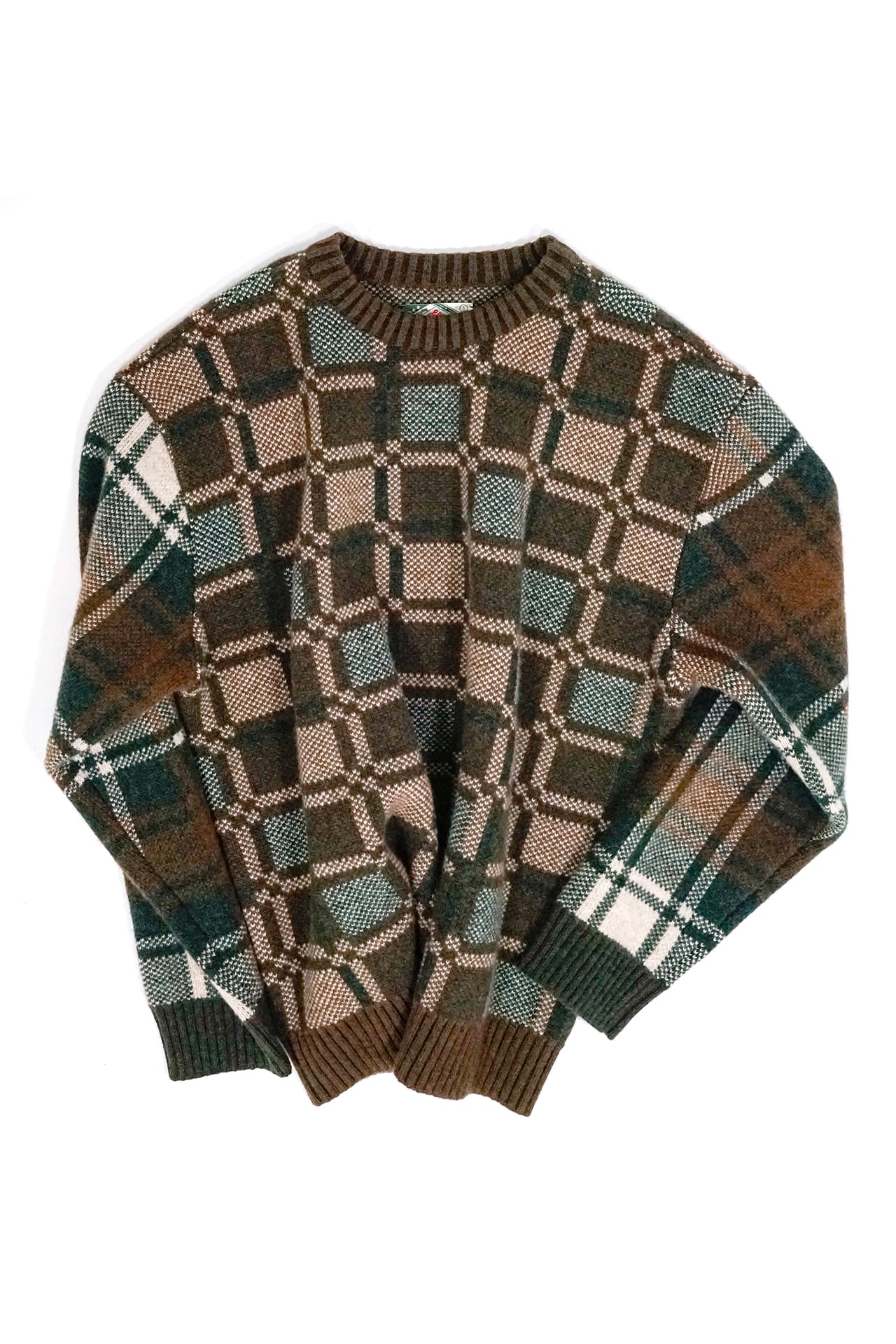 Ioedle - Checked Knit Pullover (OC) product image 1 | TRAB K-Fashion Australia