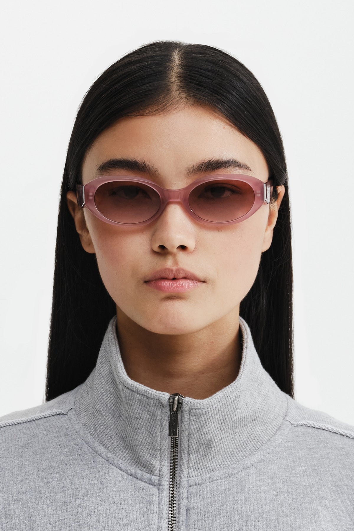 Matin Kim - Matin Bold Oval Sunglasses (Pink) product image 7 | TRAB K-Fashion Australia