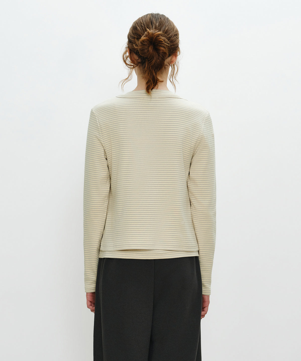 Marithe & Francois Girbaud - Basic Cotton Cardigan (Butter) product image 3 | TRAB K-Fashion Australia