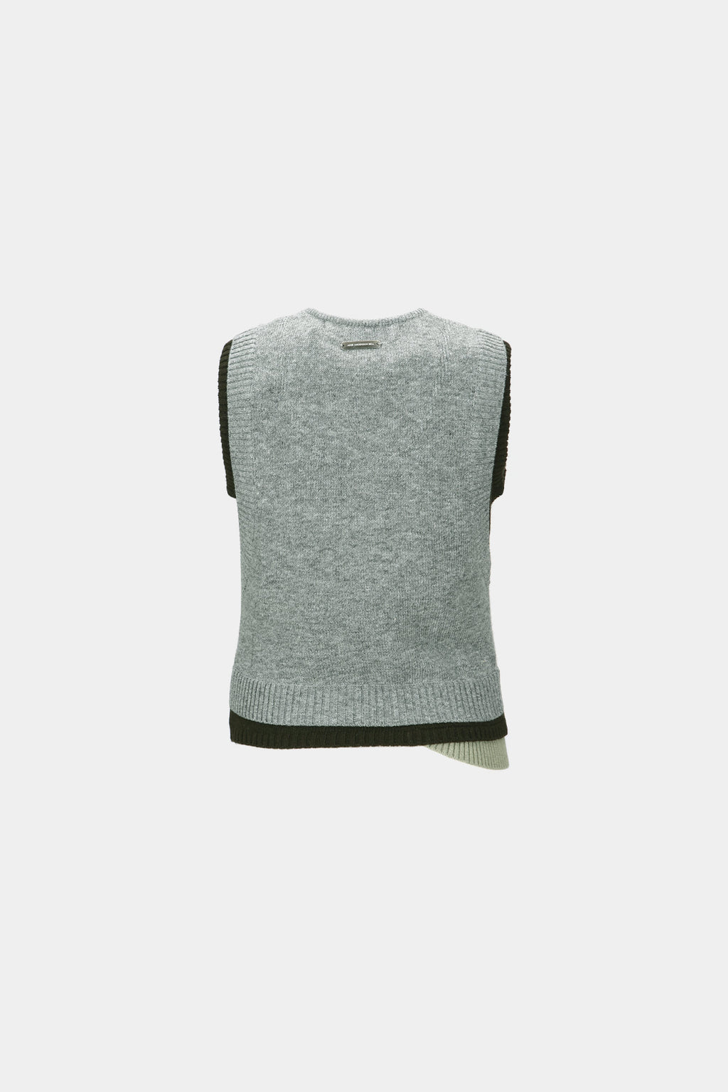 Andersson Bell - Tres Layered Sleeveless Top (Grey) product image 9 | TRAB K-Fashion Australia