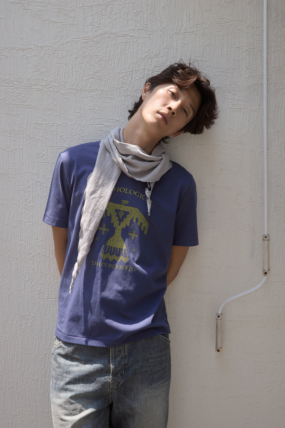 Hatchingroom - Thunder Bird Tee (Blue) product image 4 | TRAB K-Fashion Australia