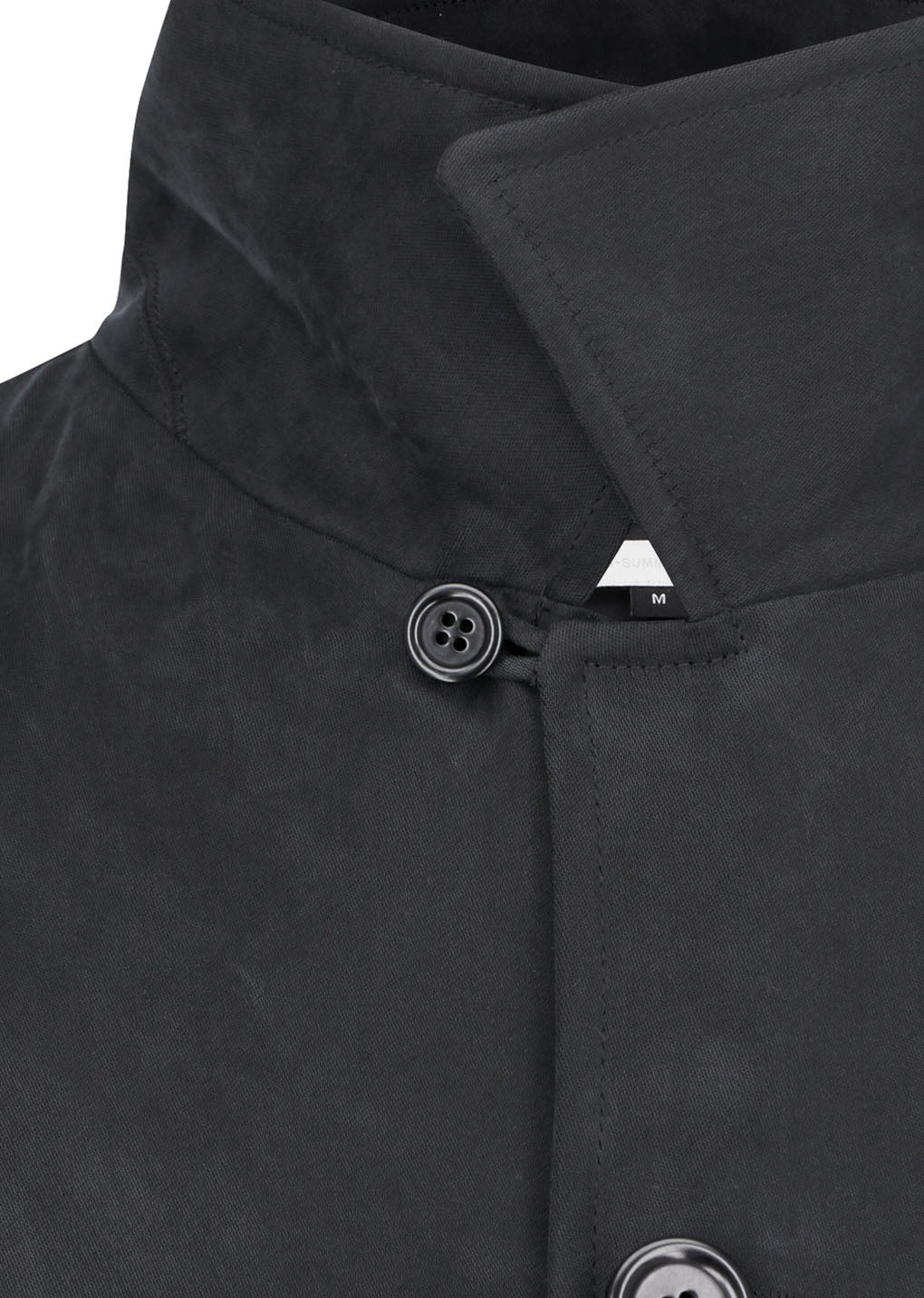 Amomento - Cupro Oversize Trench Coat (Black) product image 12 | TRAB K-Fashion Australia