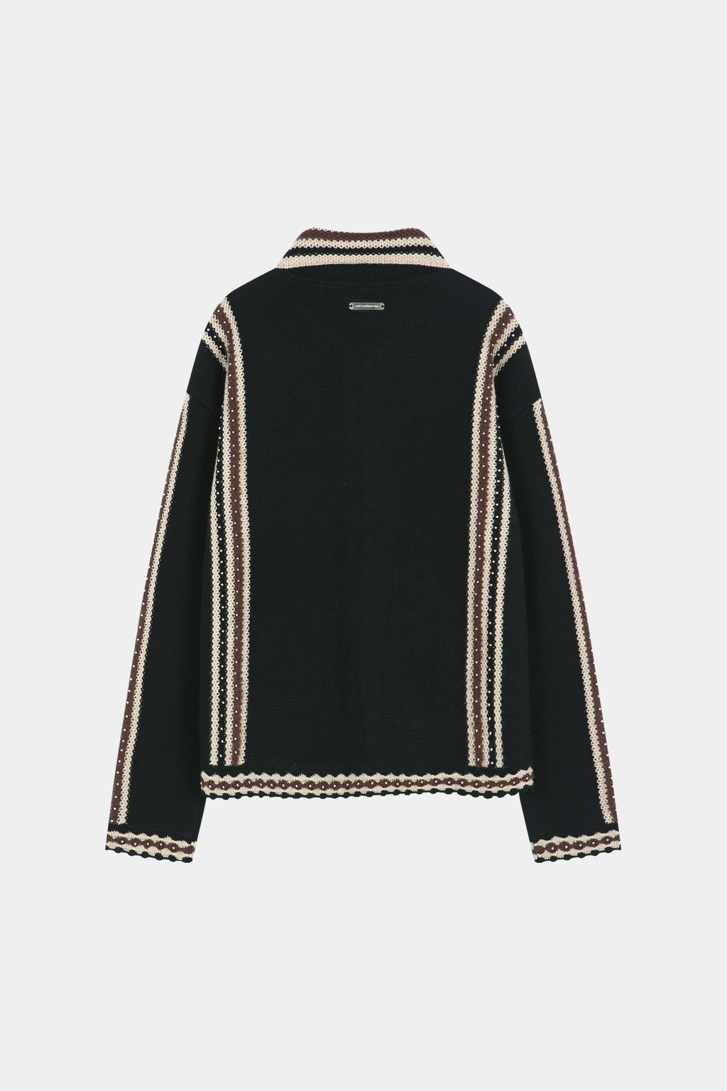 Andersson Bell - Fantasia 26 Heavy Wool Cardigan (Black) product image 10 | TRAB K-Fashion Australia