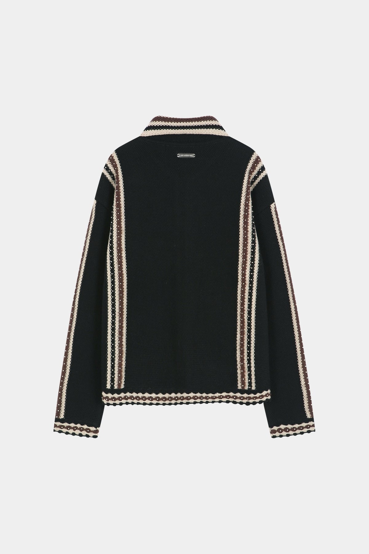 Andersson Bell - Fantasia 26 Heavy Wool Cardigan (Black) product image 10 | TRAB K-Fashion Australia