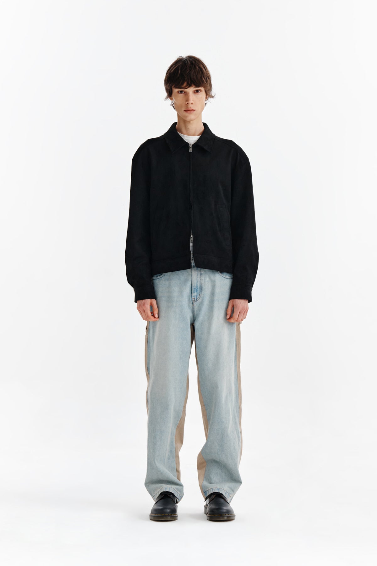 Matin Kim - Double Side Carpenter Denim Pants (Blue) product image 10 | TRAB K-Fashion Australia