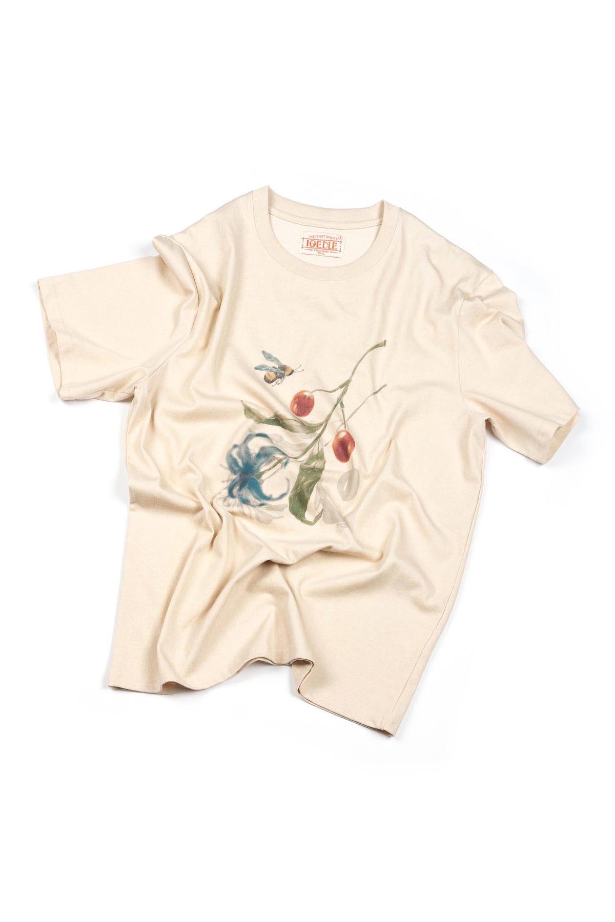 Ioedle - Drowsy Withered Flower T-Shirt (Beige) product image 1 | TRAB K-Fashion Australia