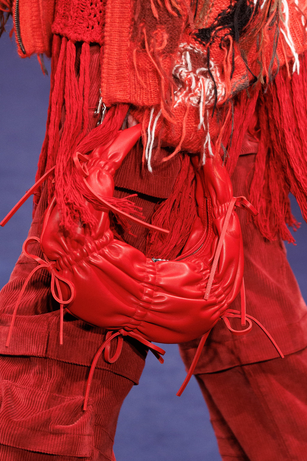 Andersson Bell - Small Dumpling Leather Bag (Red) product image 4 | TRAB K-Fashion Australia