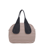 Coyseio - Ema Tiny Friends Stripe Bag (Pink Beige) product image 1 | TRAB K-Fashion Australia