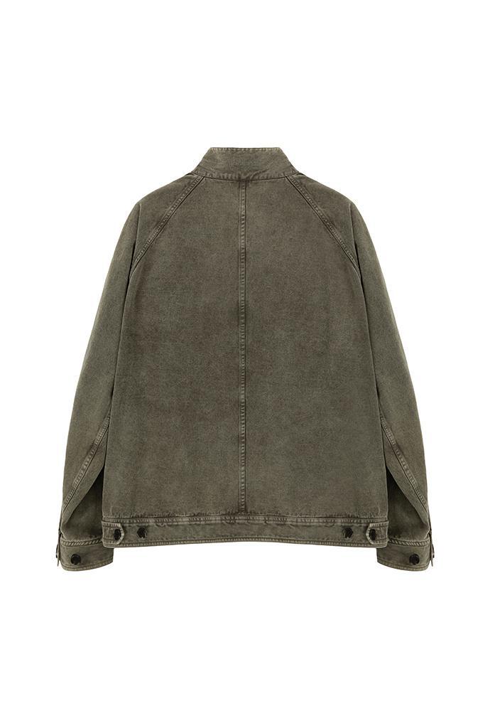 Art if acts - Garment Dyed Harrington Jacket (Mud Brown) product image 10 | TRAB K-Fashion Australia