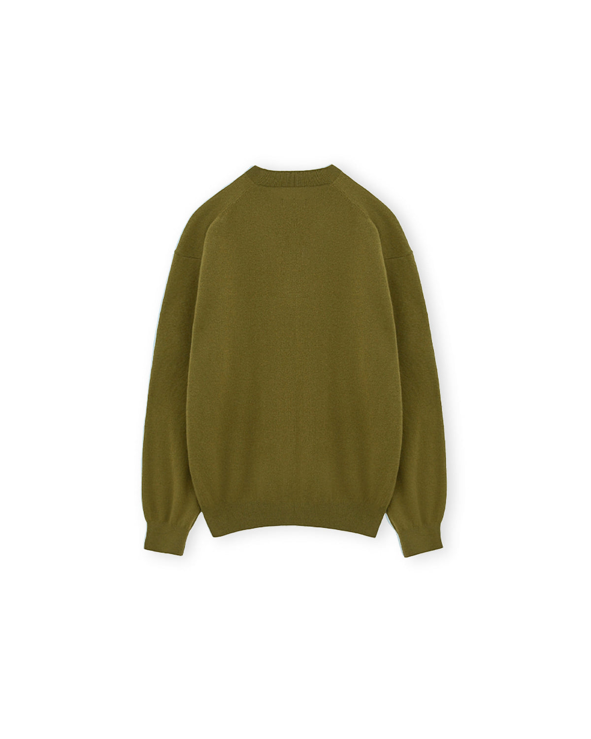 Brownyard - Extra Super Fine V Neck Knit (Olive) product image 6 | TRAB K-Fashion Australia