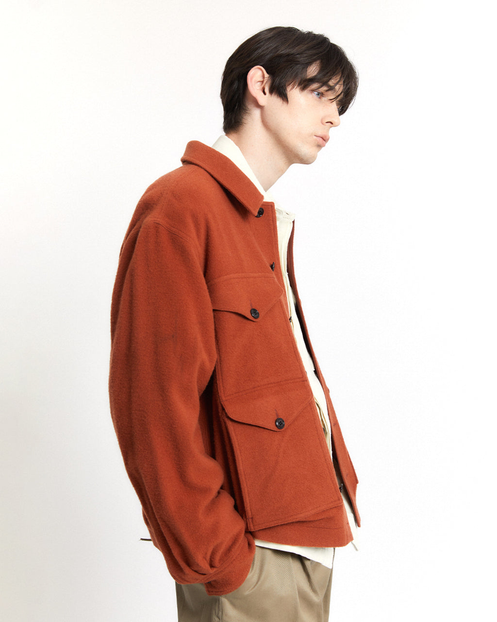 Eastlogue - Cruiser Jacket (Orange) product image 3 | TRAB K-Fashion Australia
