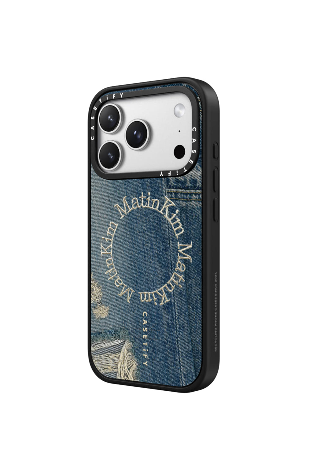 Matin Kim - Matin Kim X Casetify Denim Circle Case (Blue) product image 17 | TRAB K-Fashion Australia