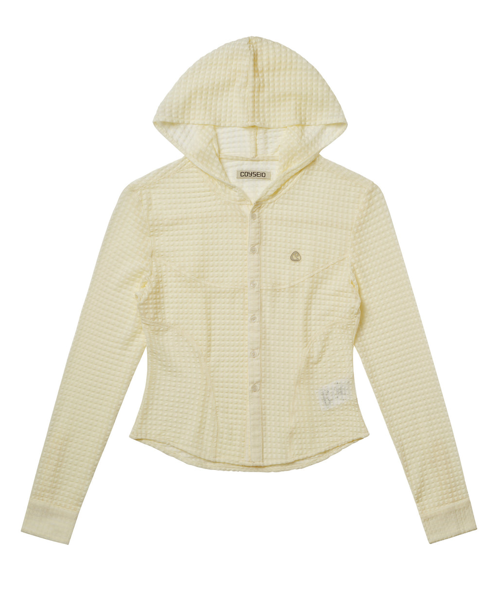Coyseio - Round Hoodie Shirts (Ivory) product image 15 | TRAB K-Fashion Australia