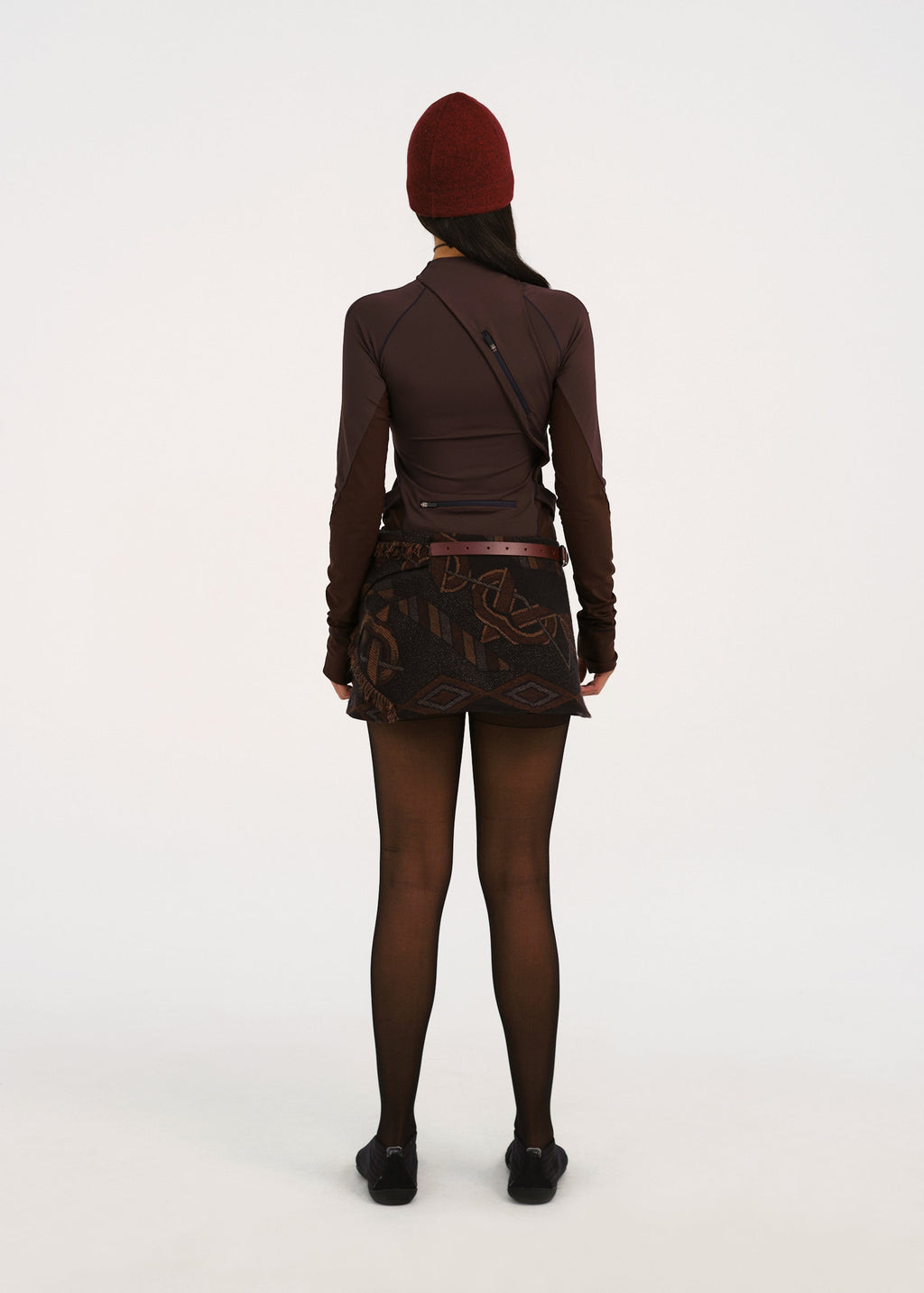 Hyein Seo - Track Top (Burgundy) product image 4 | TRAB K-Fashion Australia