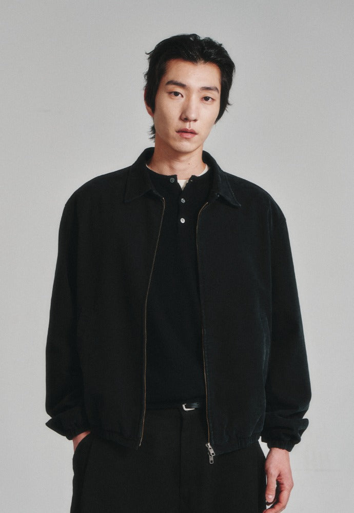 Art if acts - Washed Swing Jacket (Faded Black) product image 1 | TRAB K-Fashion Australia