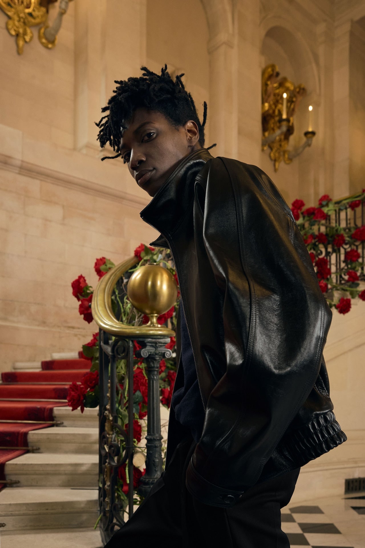 STU - Lambskin Leather Jacket (Black) product image 12 | TRAB K-Fashion Australia