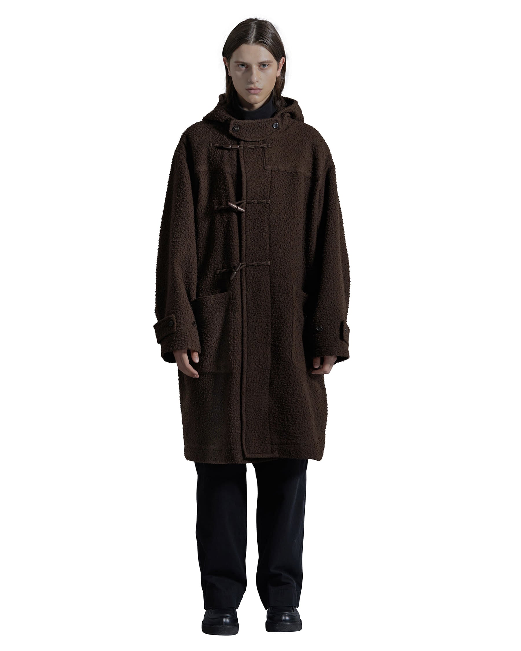Brownyard - Duffle Coat (Dark Brown) product image 1 | TRAB K-Fashion Australia