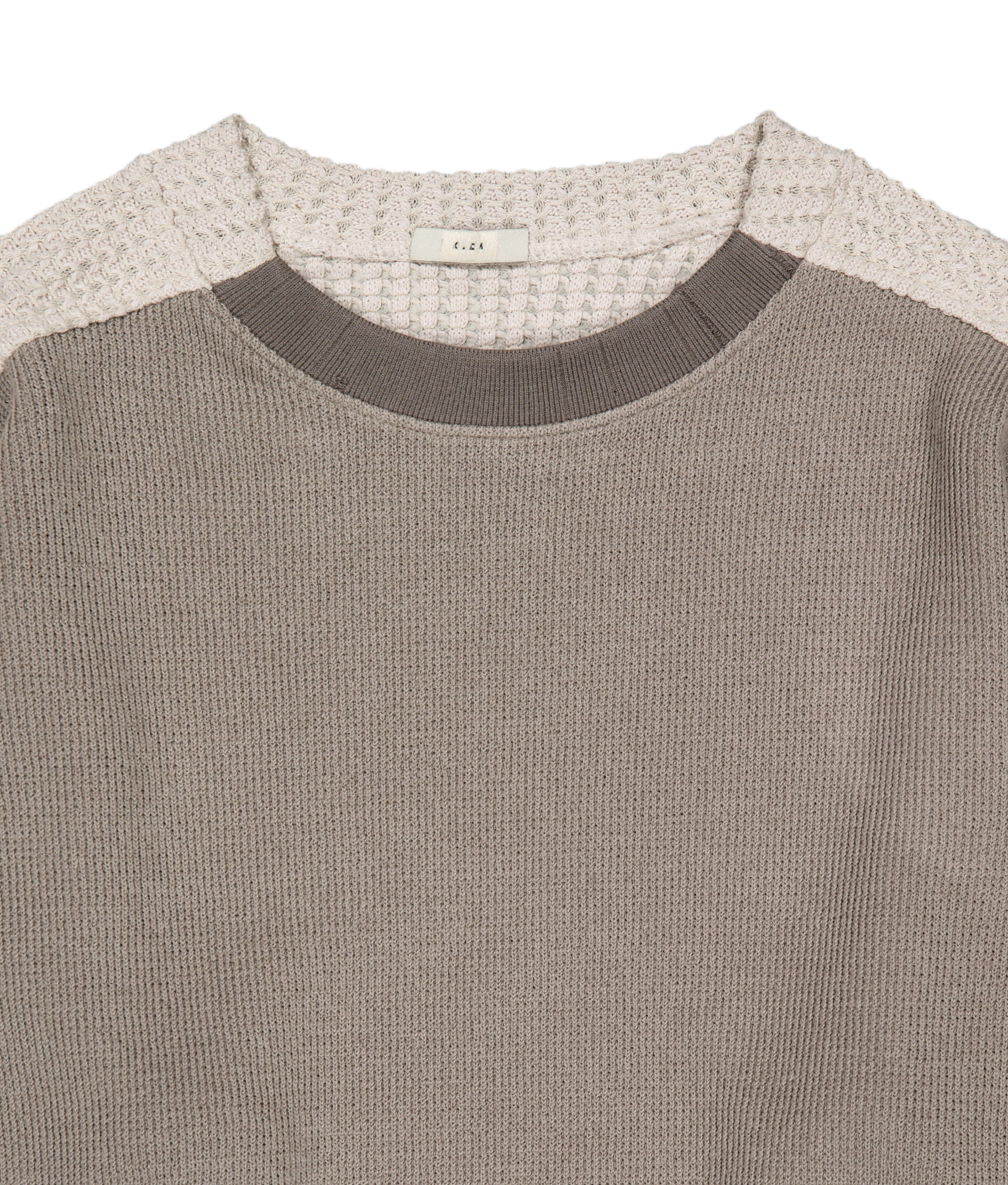 XLIM - Ep.8 01 Knit (Dusty Grey / Light Brown) product image 7 | TRAB K-Fashion Australia
