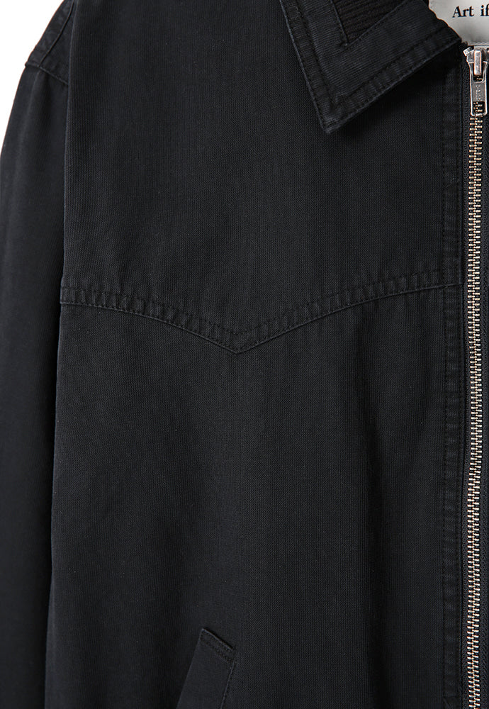 Art if acts - Sherpa Western Bomber Jacket (Black) product image 12 | TRAB K-Fashion Australia