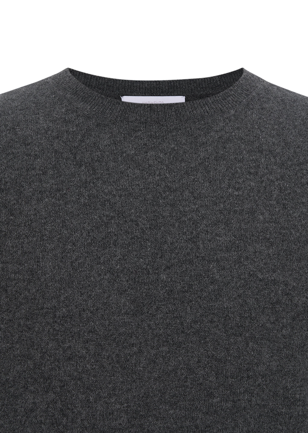 Amomento - Cashmere Crewneck Knit (Melange Grey) product image 4 | TRAB K-Fashion Australia