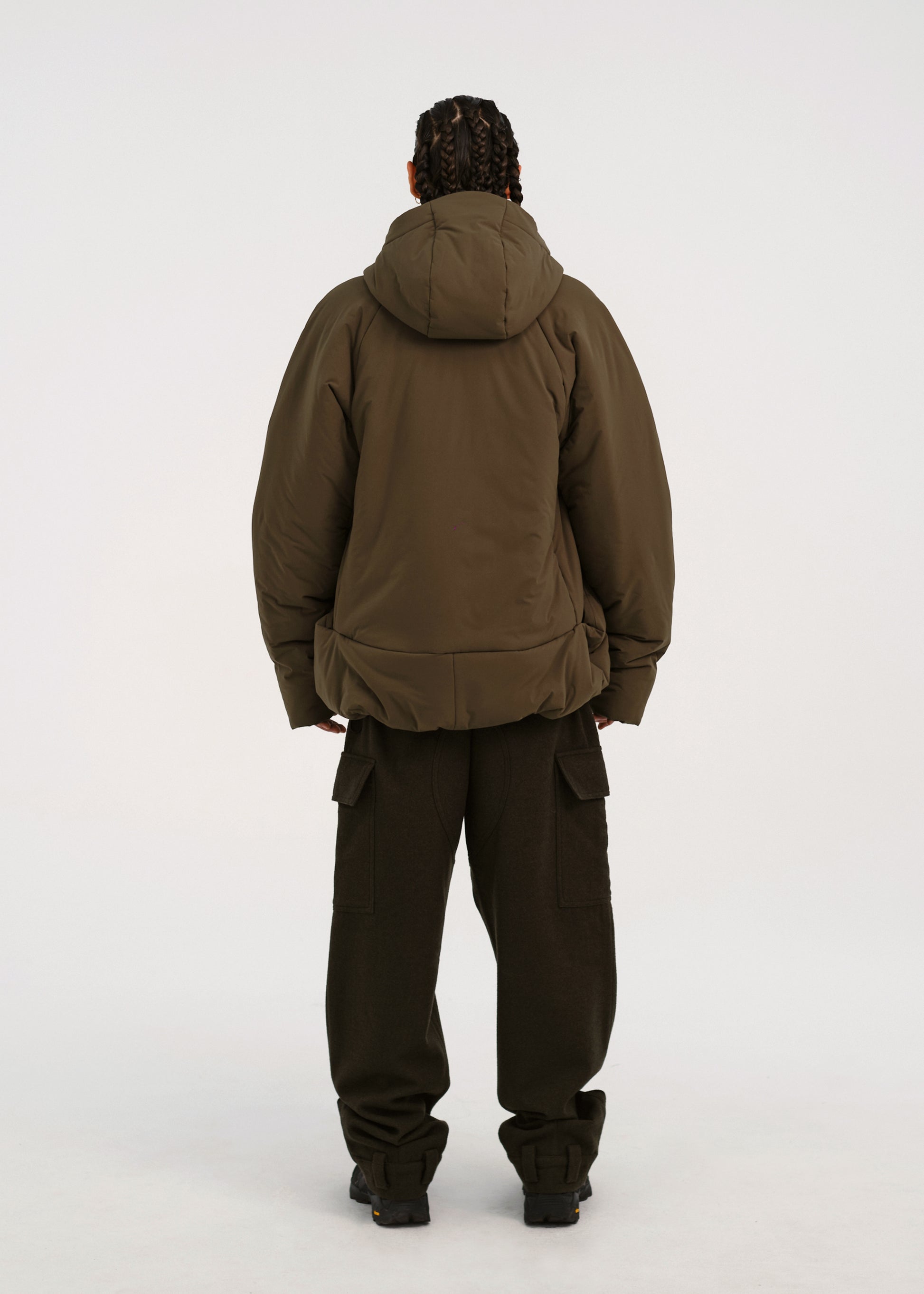 Hyein Seo - Puffer Jacket (Khaki) product image 3 | TRAB K-Fashion Australia