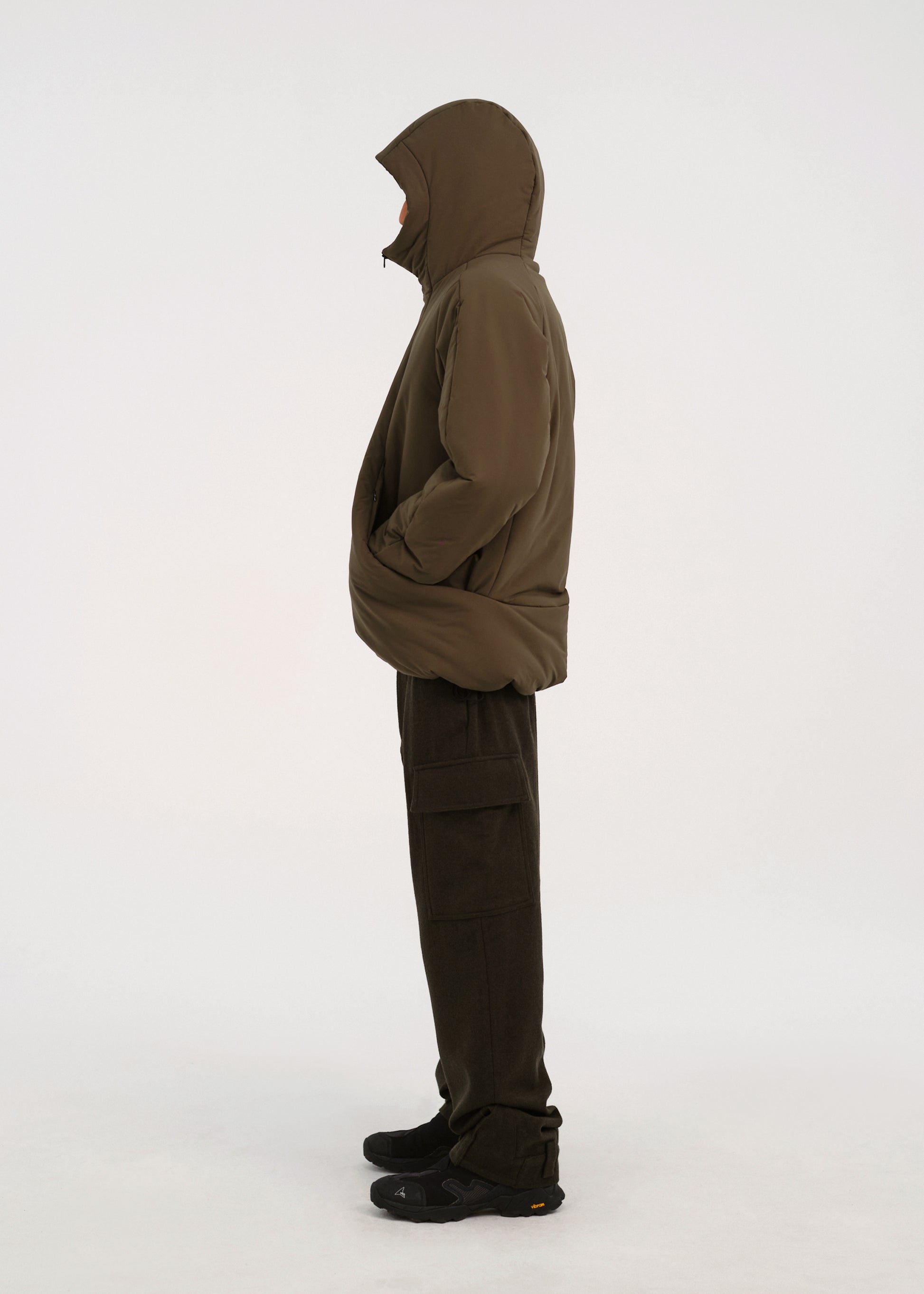 Hyein Seo - Puffer Jacket (Khaki) product image 5 | TRAB K-Fashion Australia