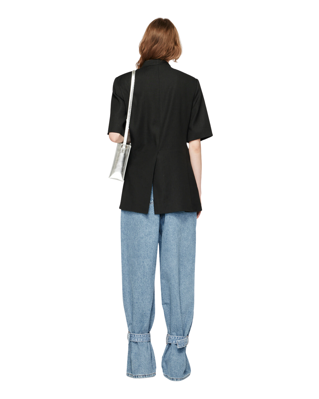 Kimhe Kim - Ng Ankle Tied Jeans (Blue) product image 4 | TRAB K-Fashion Australia