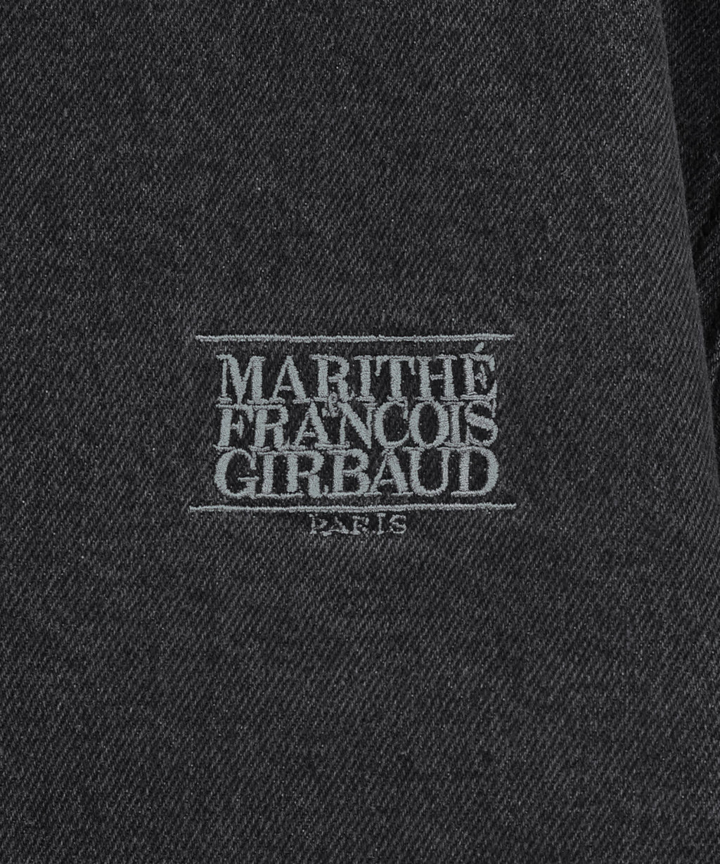 Marithe & Francois Girbaud - Denim Hoodie Jacket (Dark Gray) product image 5 | TRAB K-Fashion Australia