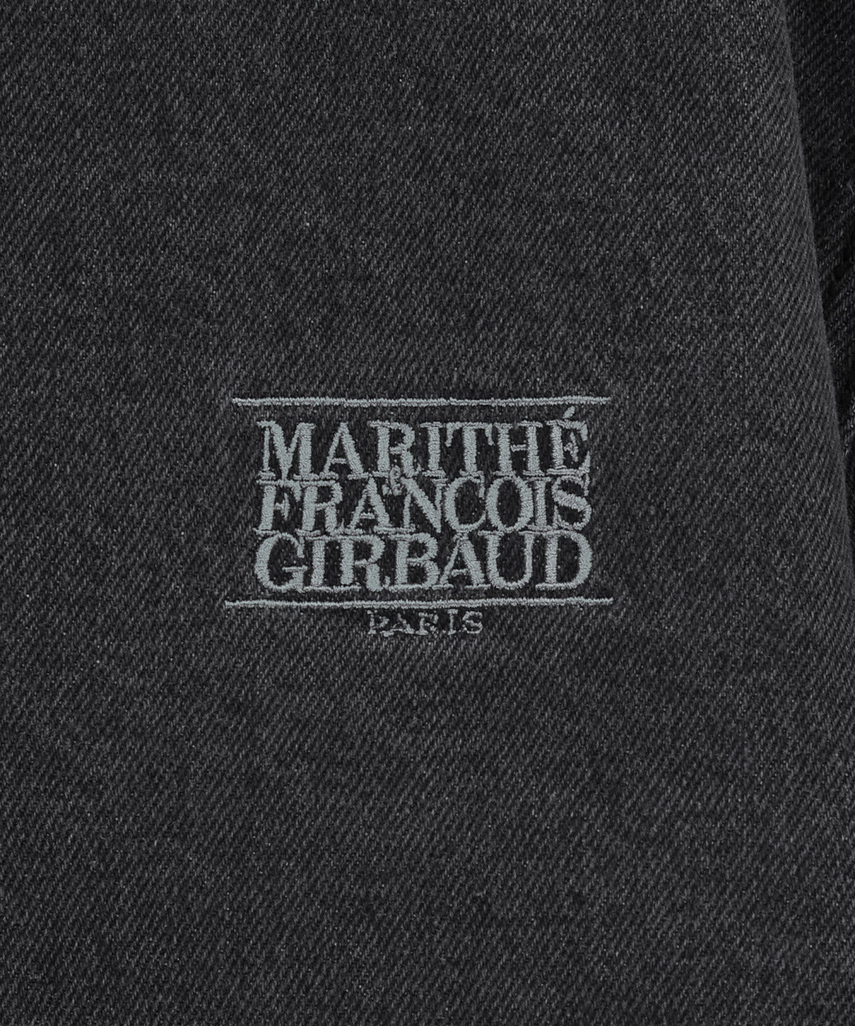 Marithe & Francois Girbaud - Denim Hoodie Jacket (Dark Gray) product image 5 | TRAB K-Fashion Australia