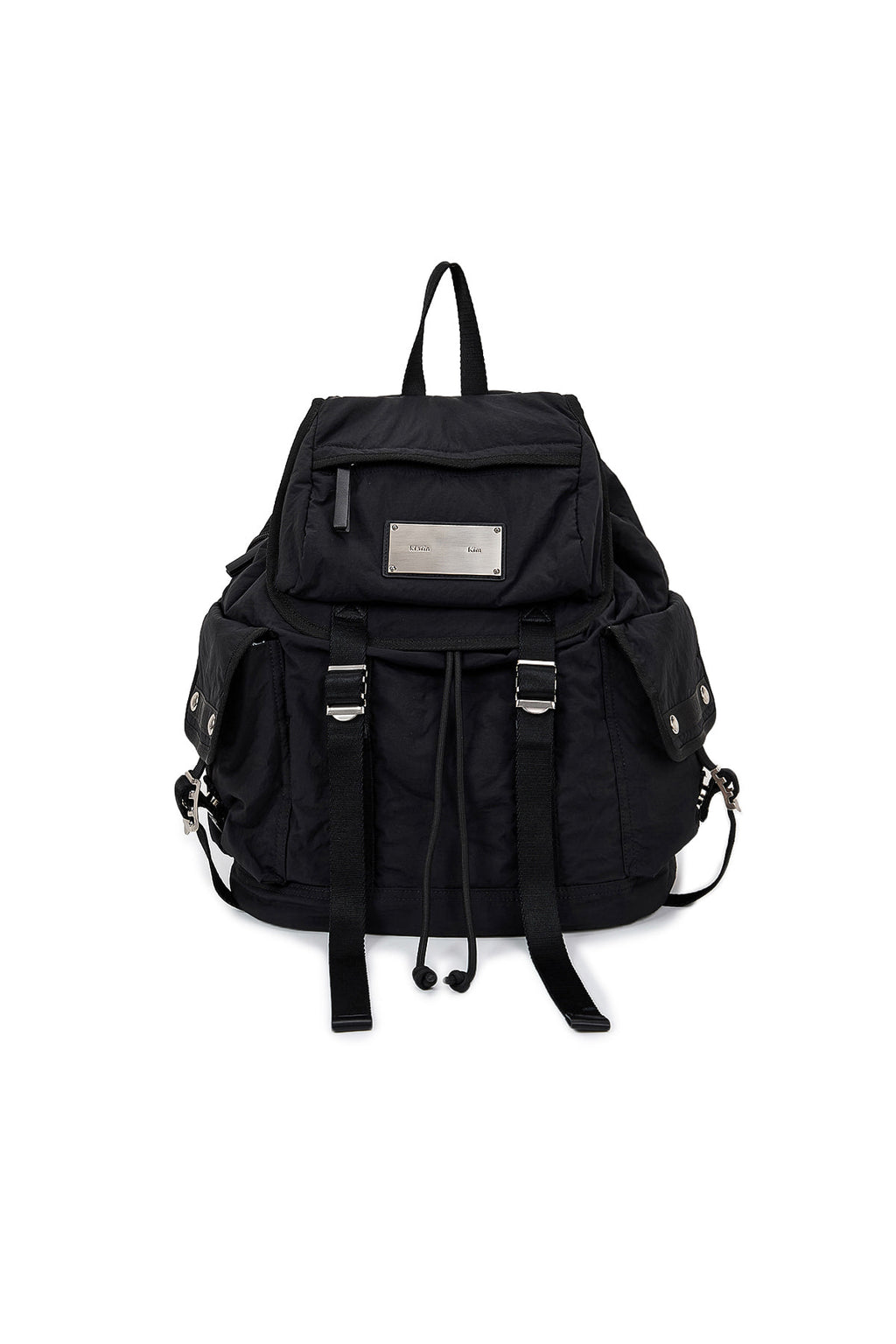 Matin Kim - Pocket Utility Large Back Pack (Black) product image 1 | TRAB K-Fashion Australia