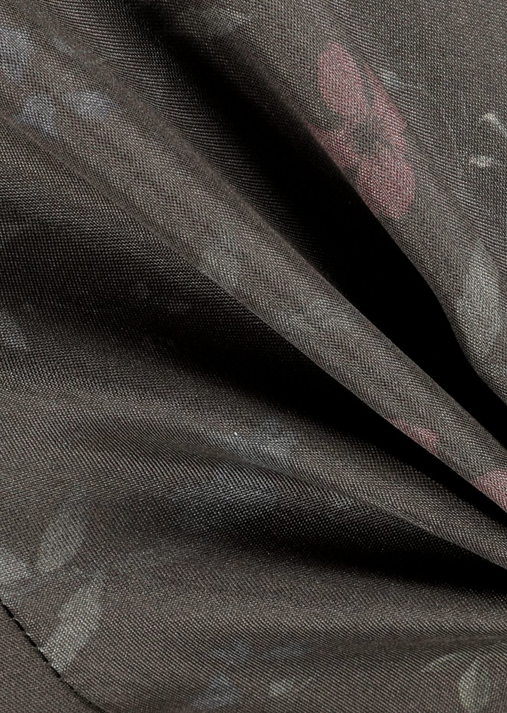 Amomento - Silk floral shirt (Brown) product image 14 | TRAB K-Fashion Australia