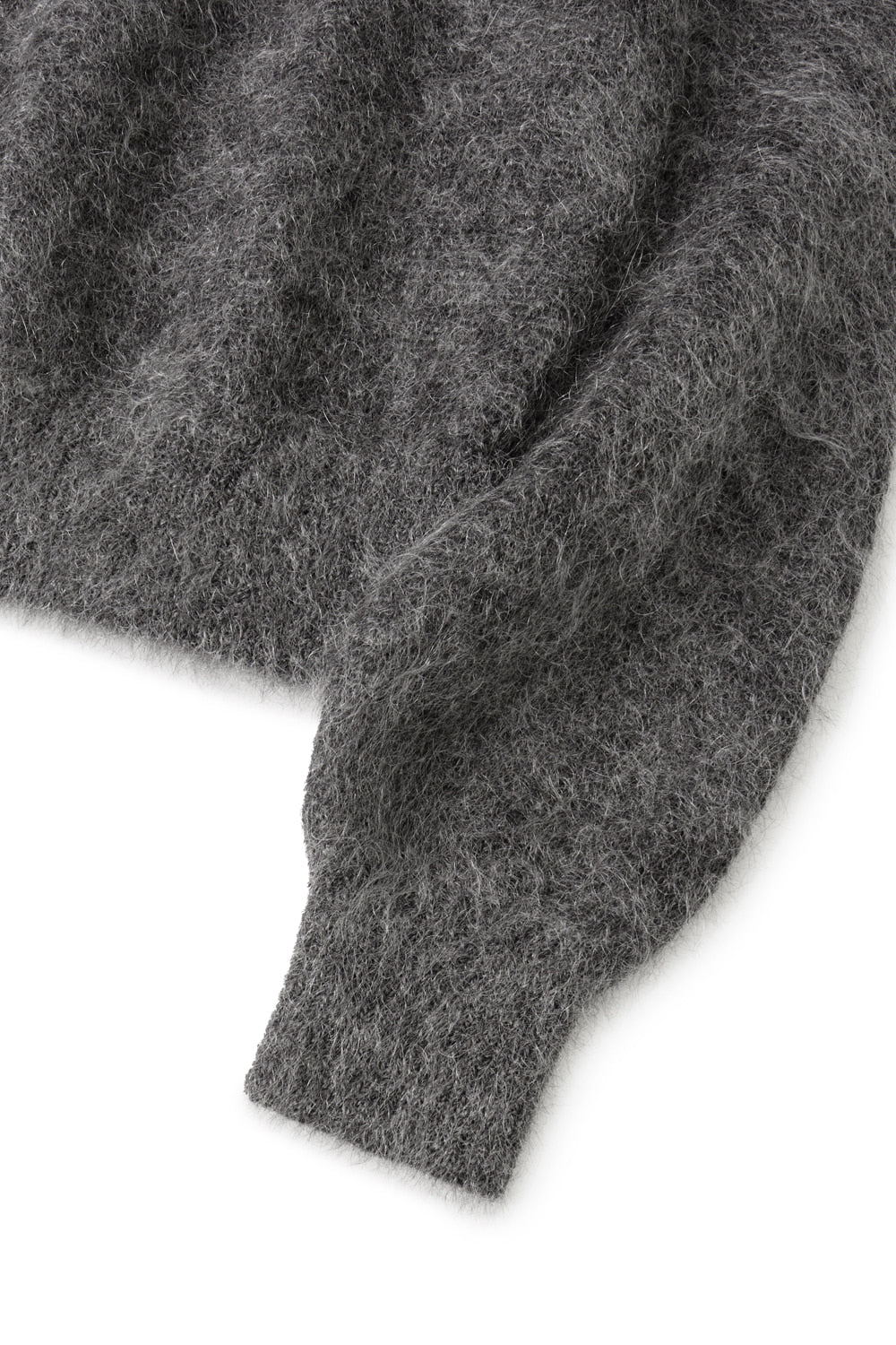 Hatchingroom - Hanabi Mohair Cardigan (Grey) product image 6 | TRAB K-Fashion Australia