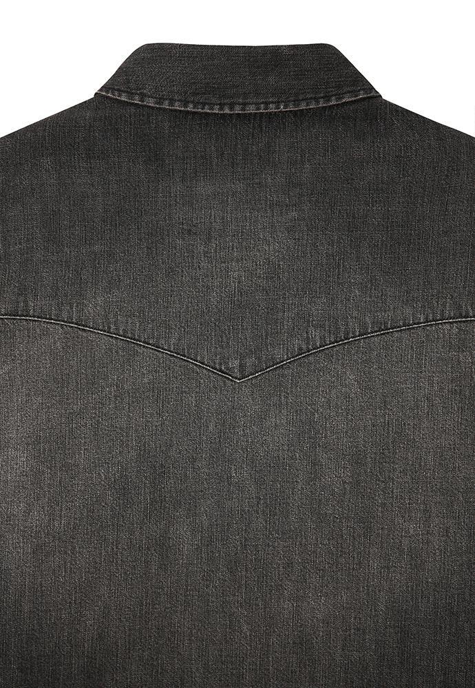 Art if acts - Western Denim Shirt_Japanese Fabric (Used Black) product image 11 | TRAB K-Fashion Australia
