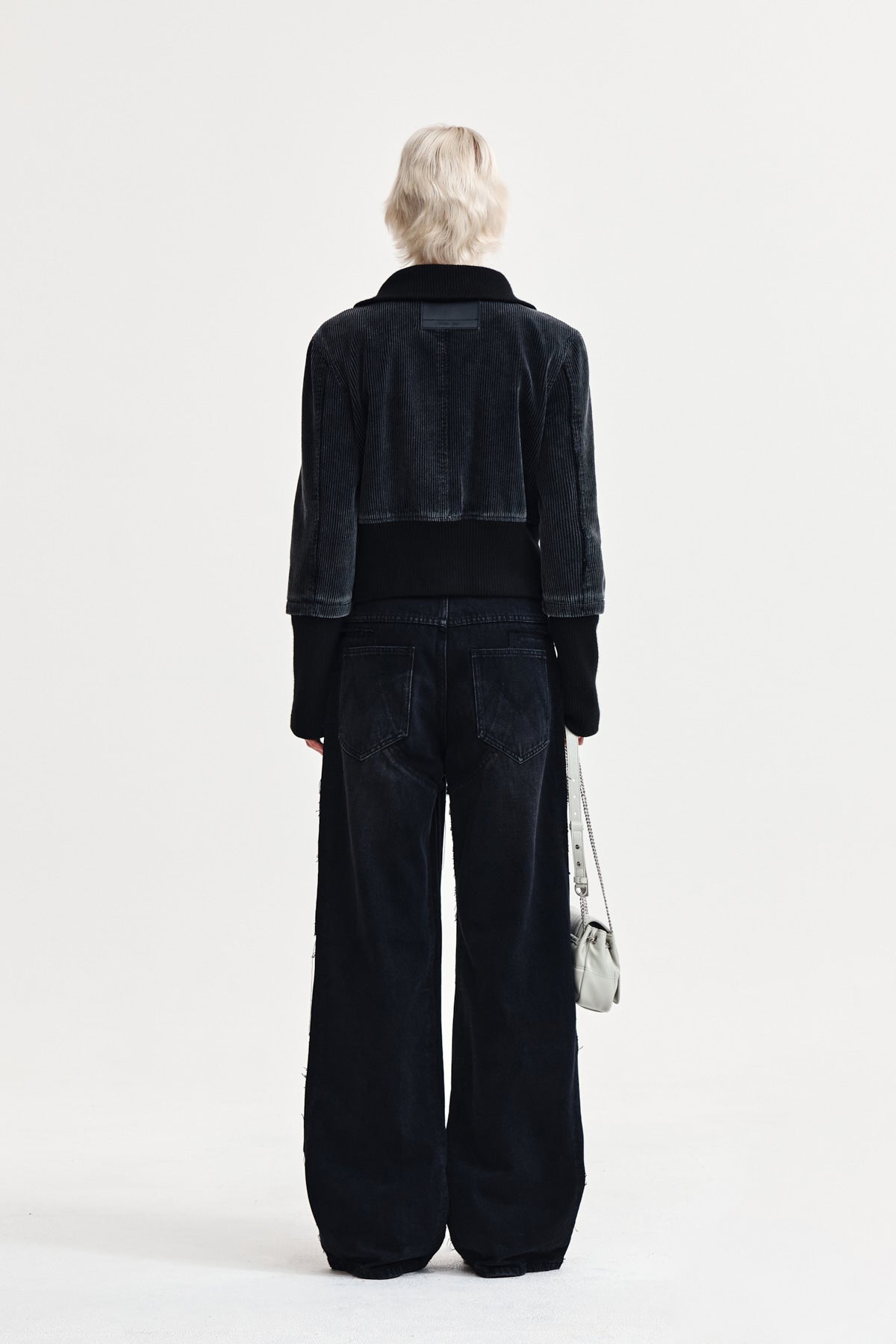 Matin Kim - Western Straight-fit Denim Pants (Black) product image 7 | TRAB K-Fashion Australia