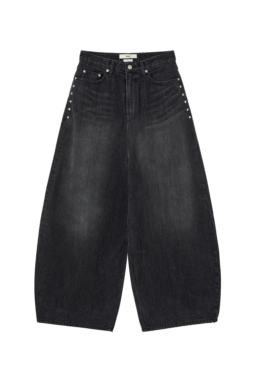 Deinet - Balloon Fit Denim Jeans (Black) product image 1 | TRAB K-Fashion Australia