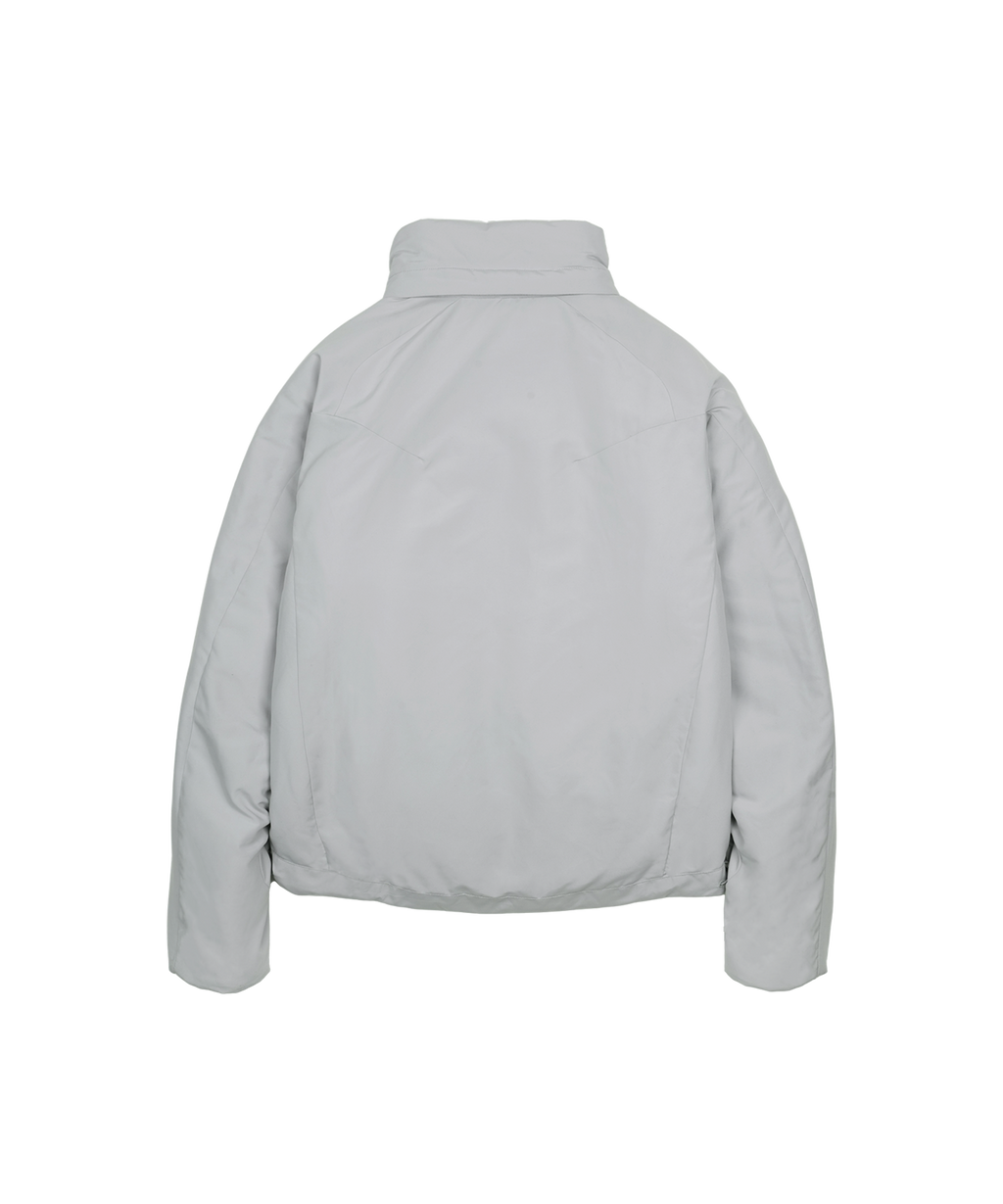 San San Gear - Reversible Puffer Jacket (Light Grey) product image 13 | TRAB K-Fashion Australia