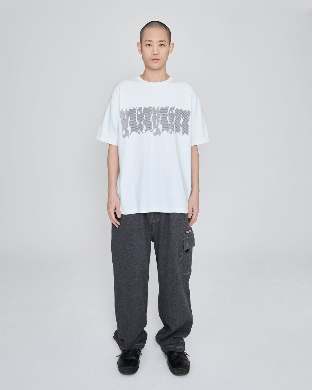 yeseyesee - Y.E.S Typo Tee (White) product image 7 | TRAB K-Fashion Australia