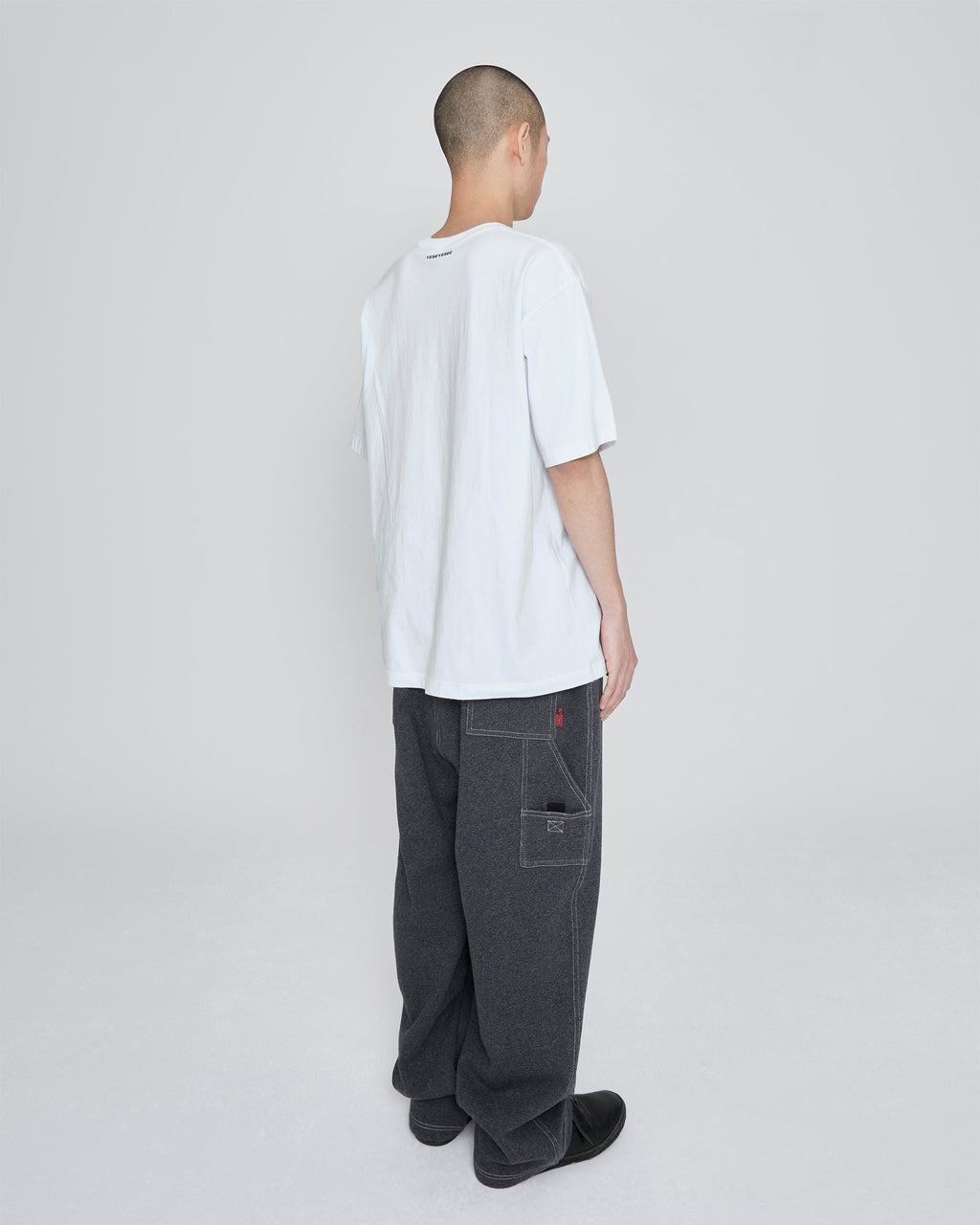 yeseyesee - Y.E.S Typo Tee (White) product image 9 | TRAB K-Fashion Australia