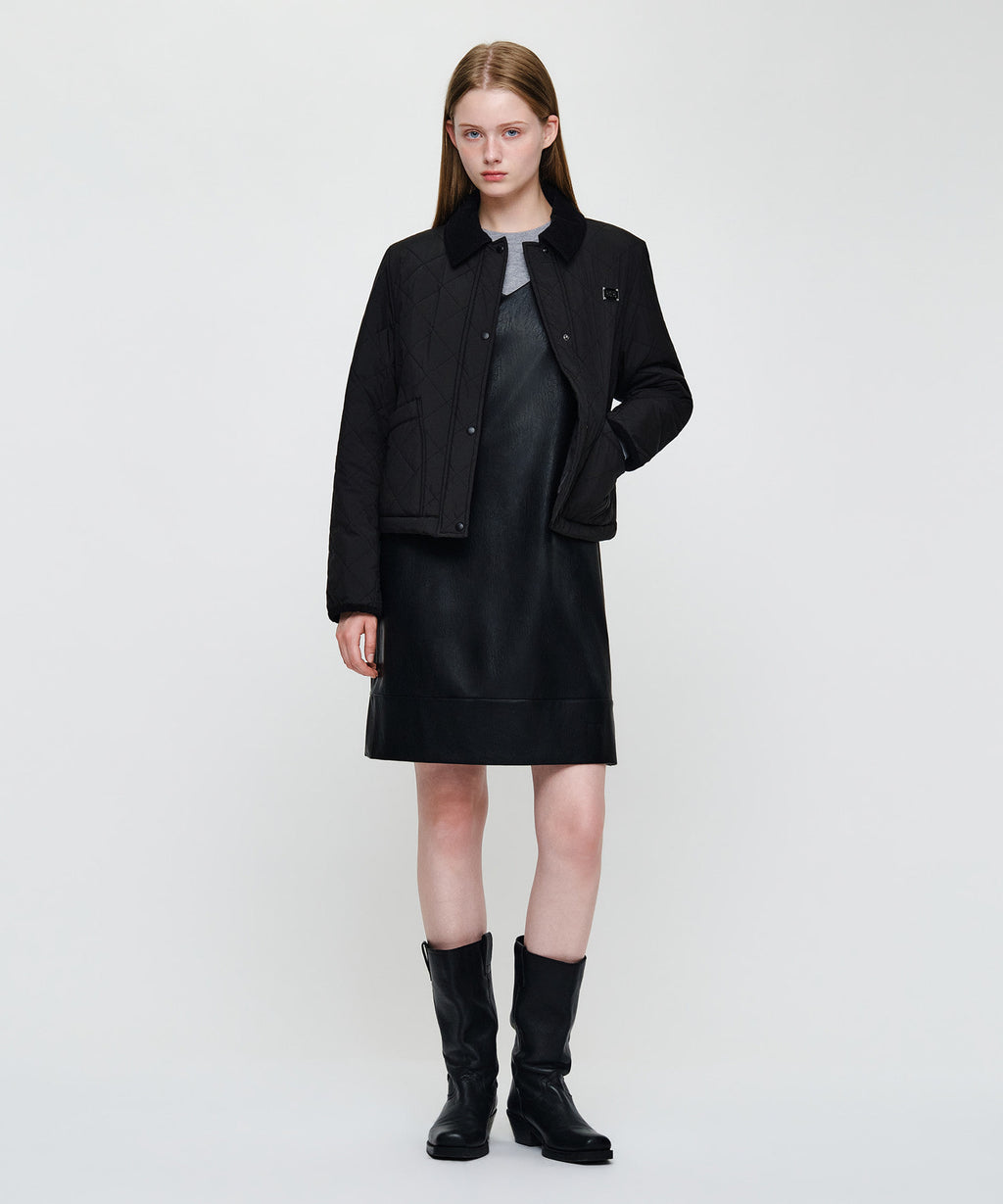 Marithe & Francois Girbaud - Collar Padded Jacket (Black) product image 6 | TRAB K-Fashion Australia