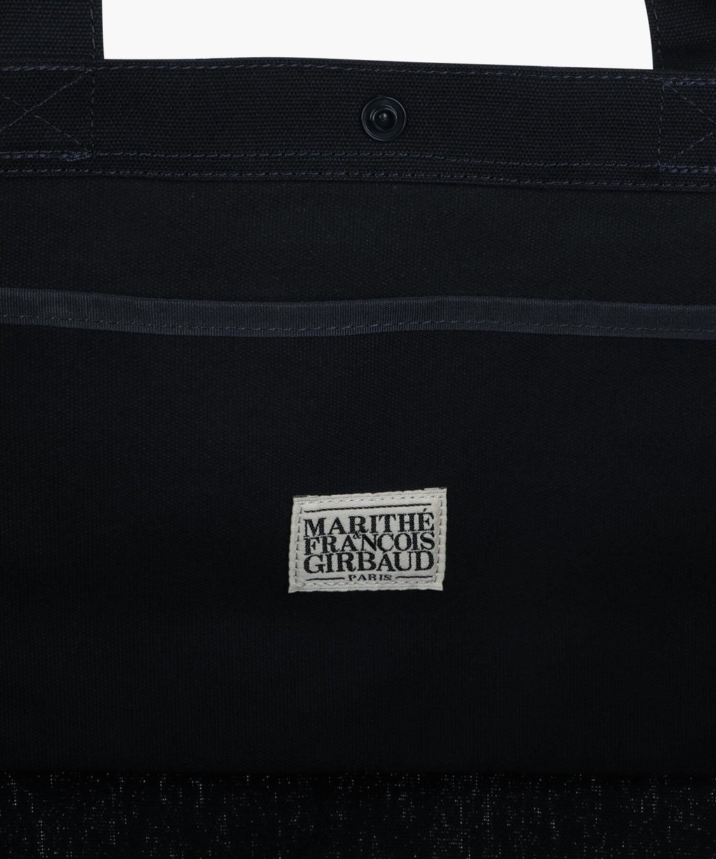 Marithe & Francois Girbaud - Classic Logo Big Shopper Bag (Navy) product image 5 | TRAB K-Fashion Australia