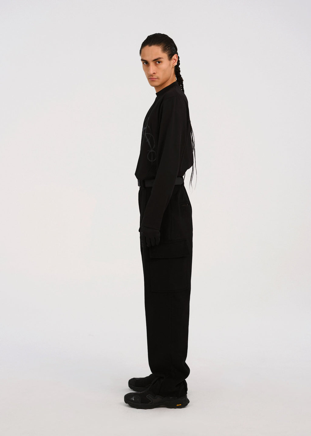 Hyein Seo - Military Wool Pants (Black) product image 7 | TRAB K-Fashion Australia