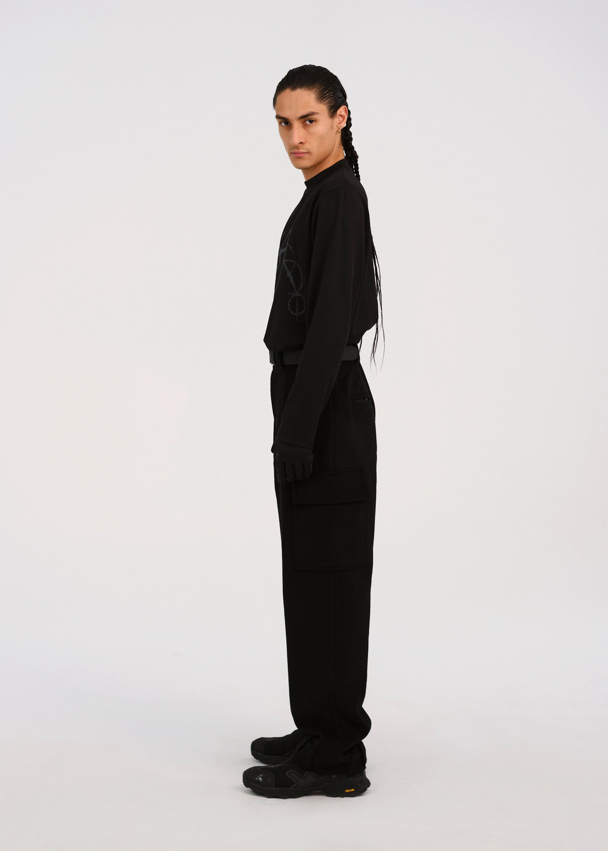 Hyein Seo - Military Wool Pants (Black) product image 7 | TRAB K-Fashion Australia