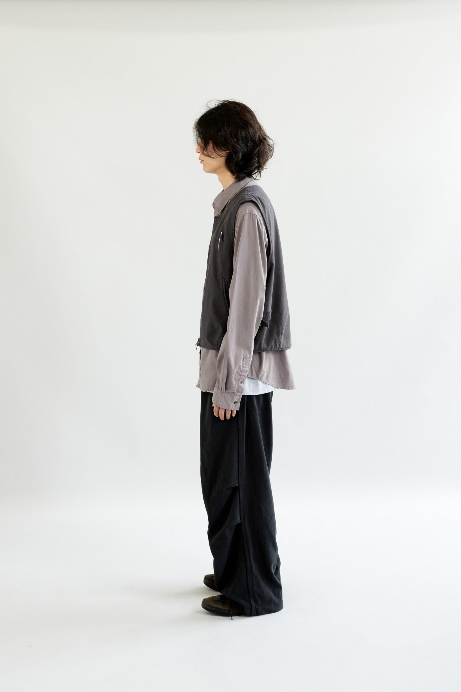 Hatchingroom - Layering Vest (Charcoal) product image 5 | TRAB K-Fashion Australia