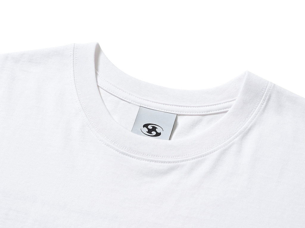 San San Gear - Ryoji Ikeda Data.Gram Series T-Shirt (White) product image 3 | TRAB K-Fashion Australia