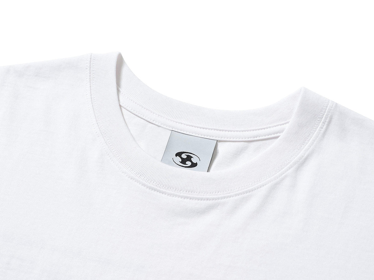 San San Gear - Ryoji Ikeda Data.Gram Series T-Shirt (White) product image 3 | TRAB K-Fashion Australia