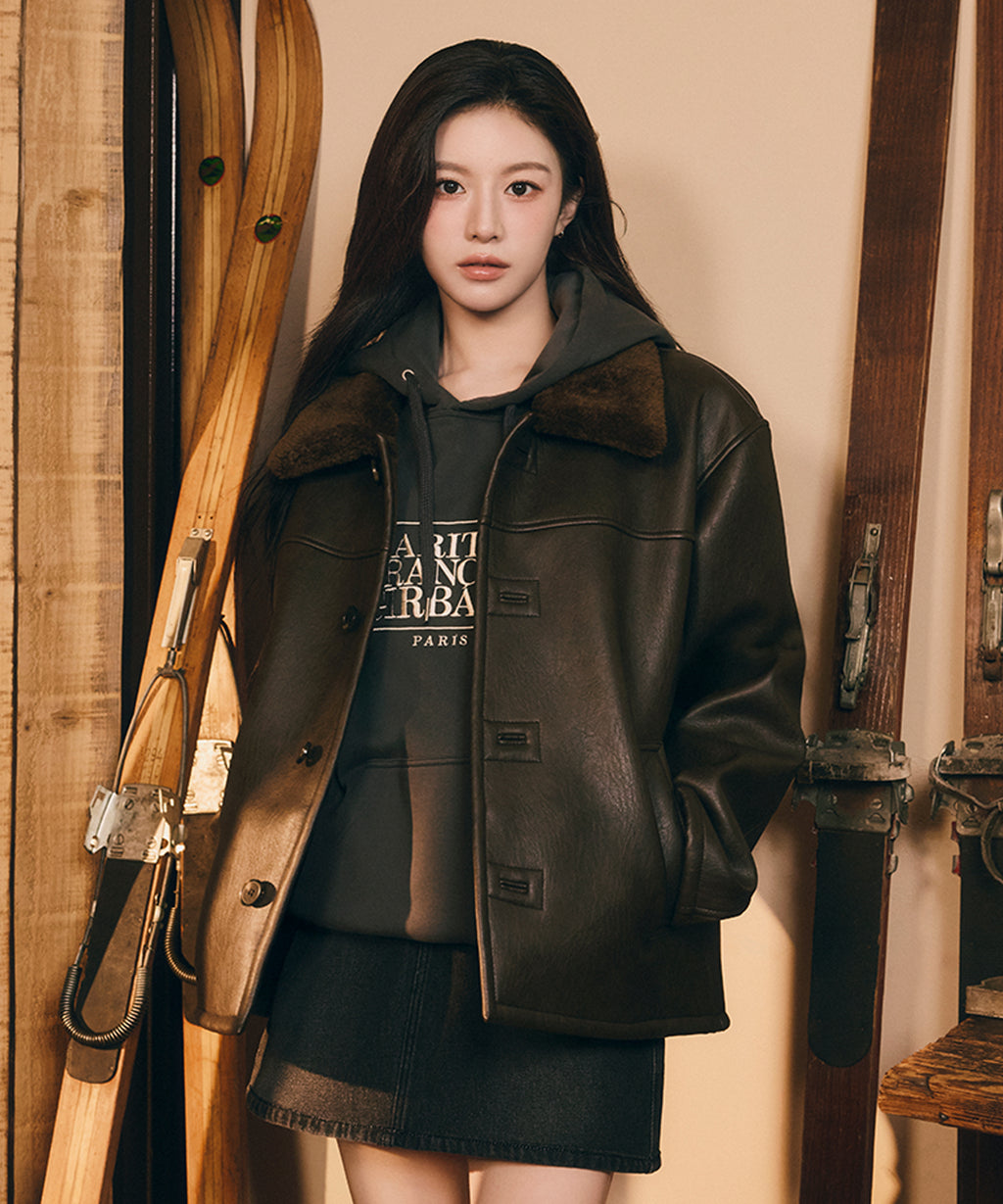 Marithe & Francois Girbaud - Denim Mini Skirt (Black) product image 3 | TRAB K-Fashion Australia