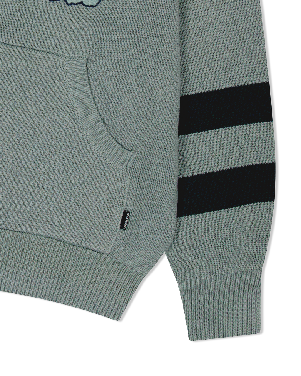 yeseyesee - Front Pocket Knit Zip-Up (Ash Blue) product image 5 | TRAB K-Fashion Australia