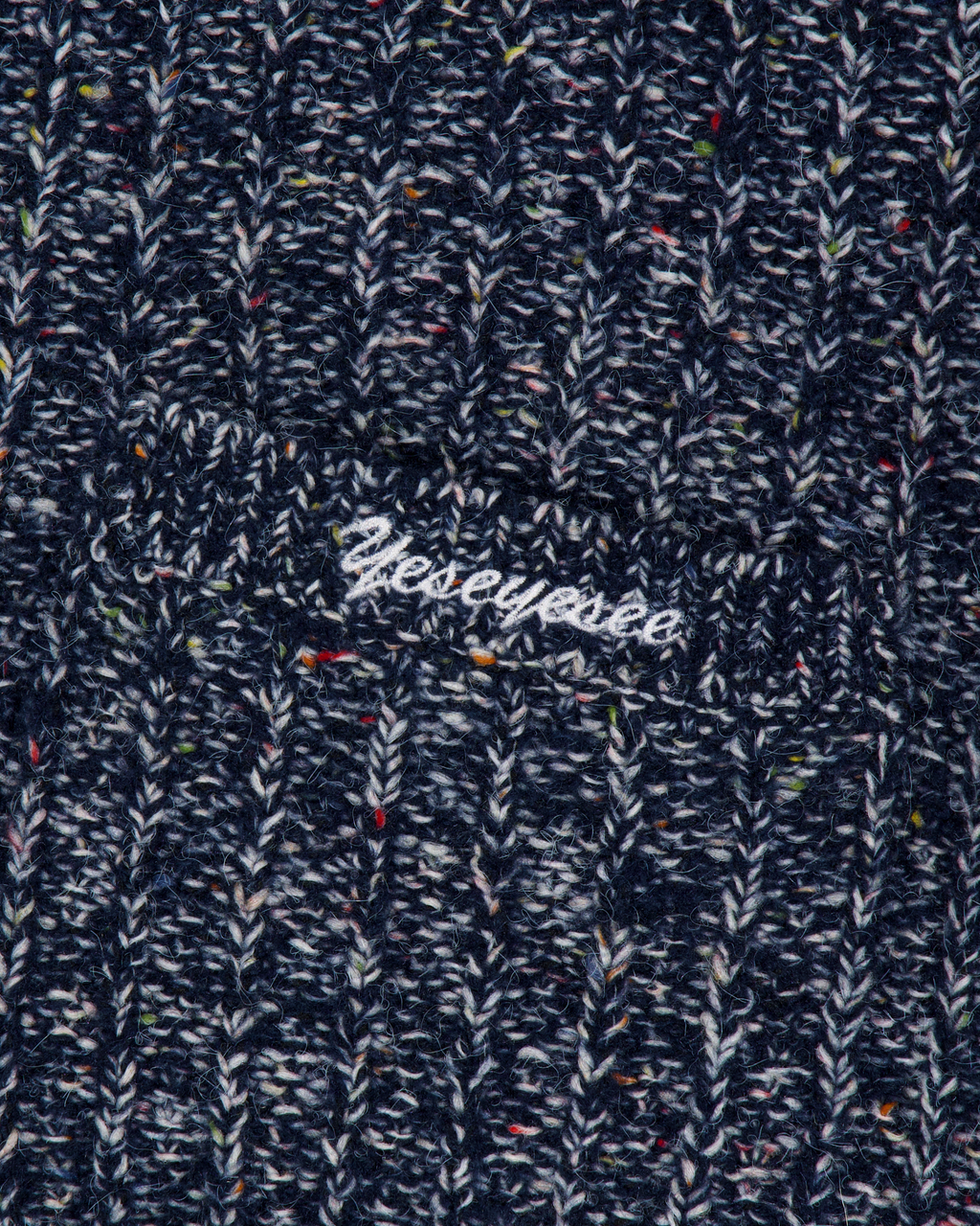 yeseyesee - Speckle Yarn Knit Cardigan (Blue) product image 4 | TRAB K-Fashion Australia